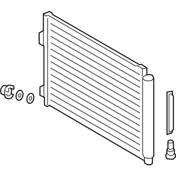 2025 Lexus RX350h A/C Condenser - 884A0-48020