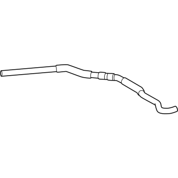 Lexus 87209-42400 HOSE SUB-ASSY, WATER