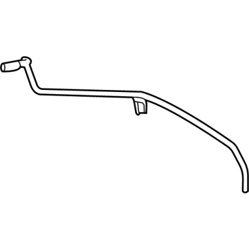 Lexus 88539-0E190 HOSE, DRAIN COOLER