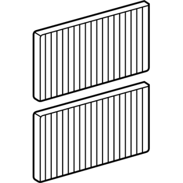 Lexus 87139-42050 ELEMENT, AIR REFINER