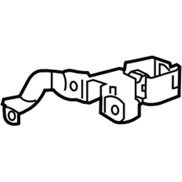 Lexus 88201-48010 Bracket Sub-Assembly, MILLIMETER Wave Radar Sensor