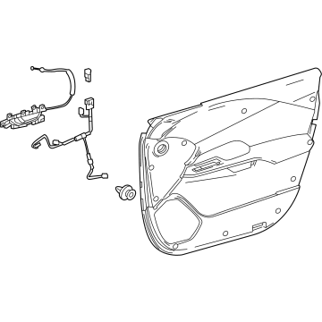 Lexus 67620-48K21-25 PANEL ASSY, FR DOOR