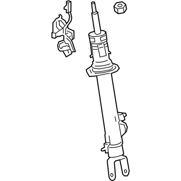 Lexus 48520-80704 ABSORBER Assembly, Shock