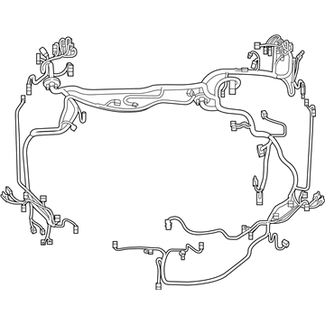 Lexus 82111-75070 Wire, Engine Room Main