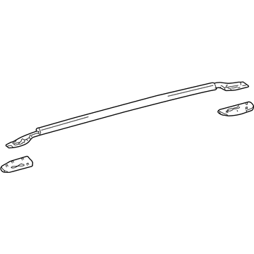 Lexus 63408-60080-A1 Carrier Sub-Assy, Roof, LH