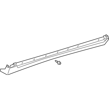 Lexus 75851-33020 Moulding, Rocker Panel, RH