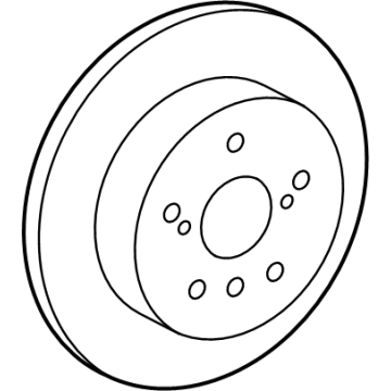 Lexus TX550h+ Brake Disc - 42431-0E110