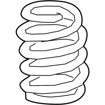 Lexus RX350h Coil Springs - 48231-48A00