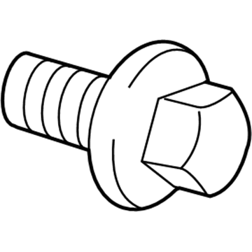 Lexus 90119-A0118 Bolt, W/Washer