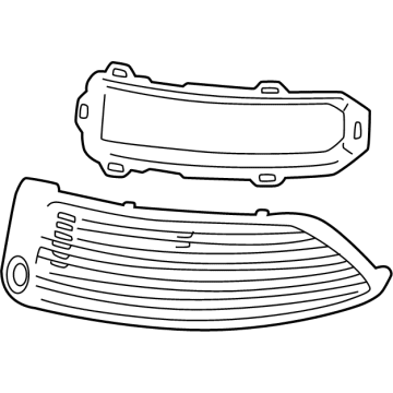 Lexus 58441-0E090-C0 COVER, BATTERY SERVI