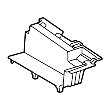 Lexus 64995-0E050 BOX, DECK FLOOR, RH