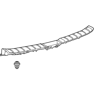 Lexus 58387-0E170-C0 PLATE, RR FLOOR FINI