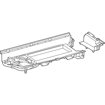 Lexus 64993-0E260 BOX, DECK FLOOR, RR