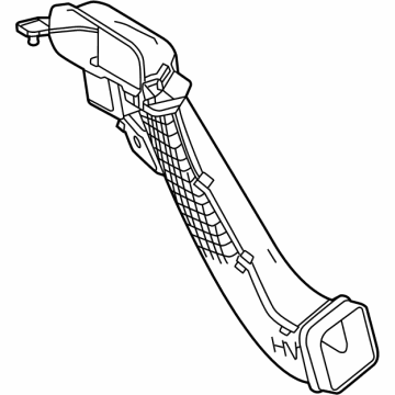 Lexus 17750-25140 INLET ASSY, AIR CLEA