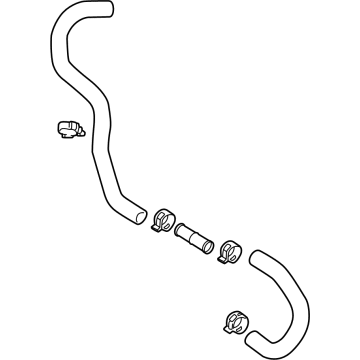 Lexus TX500h Coolant Reservoir Hose - 16260-F0210