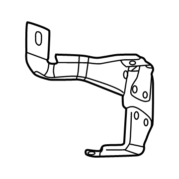 Lexus 16575-25190 BRACKET, WATER HOSE