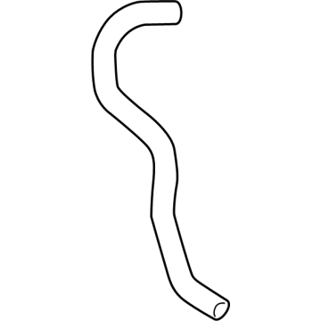 Lexus 16267-F0110 HOSE, WATER BY-PASS