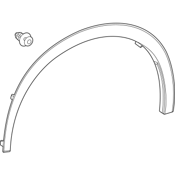 Lexus 75601-48902 MOULDING SUB-ASSY, F