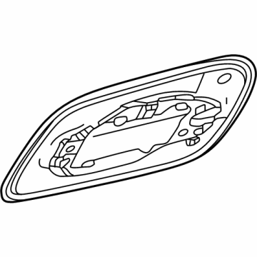 Lexus RX450h+ Fuel Door - 77351-0W010