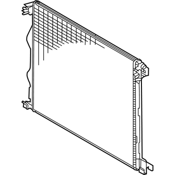 Lexus TX550h+ Radiator - 16550-F0030