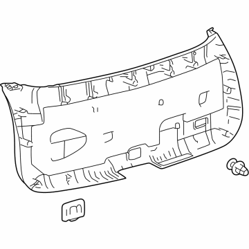 Lexus 67750-48040-C0 BOARD ASSY, BACK DOO