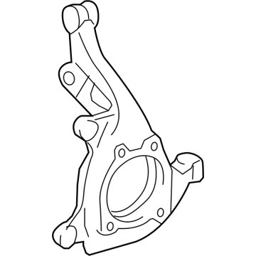 Lexus 43202-0E040 KNUCKLE SUB-ASSY, ST