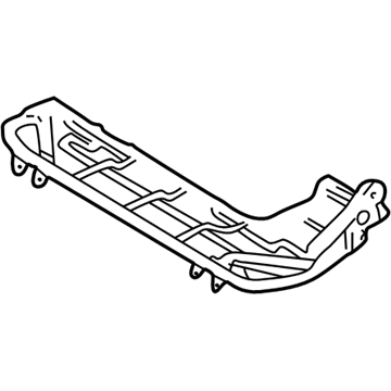 Lexus 71016-60060 Frame Sub-Assy, Rear Seat Cushion, LH