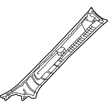 Lexus 62210-48220-C0 GARNISH ASSY, FR PIL