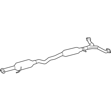 2024 Lexus ES300h Catalytic Converter - 17420-31640