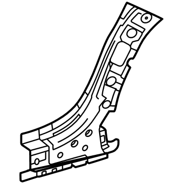 Lexus 61403-0E070 REINFORCE SUB-ASSY