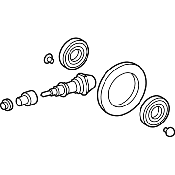 Lexus 41201-19815 Final Gear Kit, Differential