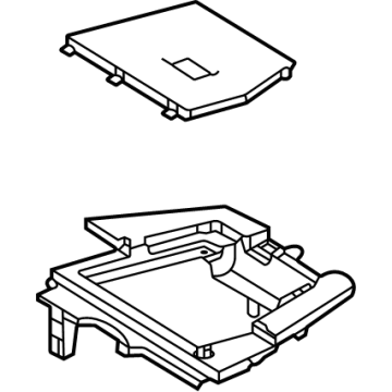 Lexus 58461-48010 COVER, JUNCTION BLOC