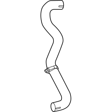 Lexus 16571-F0390 HOSE, RADIATOR, NO.1