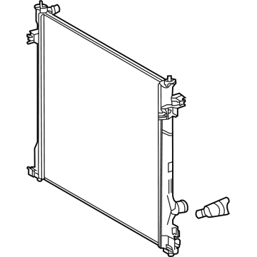 2024 Lexus TX550h+ Radiator - 16400-F0190