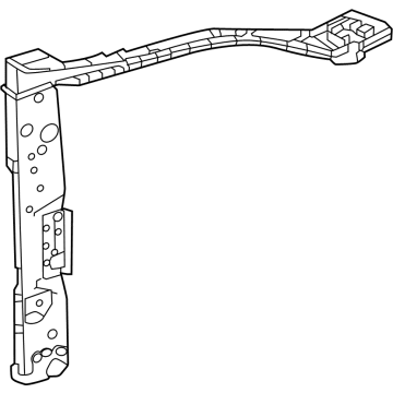 Lexus 53203-0E190 SUPPORT SUB-ASSY, RA