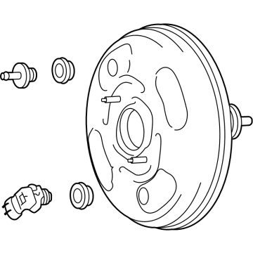 Lexus 44610-F6020 BOOSTER ASSY, BRAKE