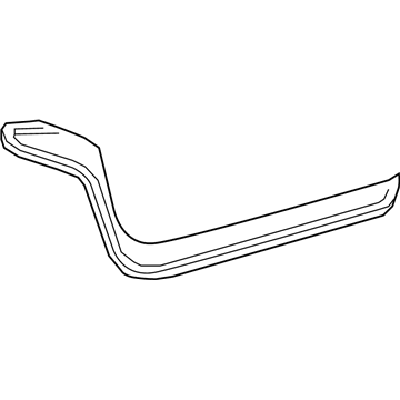 Lexus LS600hL Weather Strip - 64461-50040