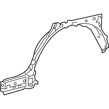 Lexus 61606-0E040 Panel Sub-Assembly, Quarter