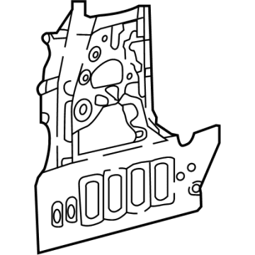 Lexus 61122-50021 Panel, COWL Side, LH