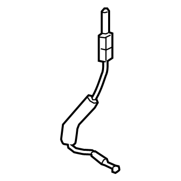 Lexus 69750-0E070 Cable Assembly, Front Door