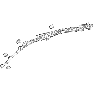 Lexus 62180-0E090 Air Bag Assembly, Curtain Shield