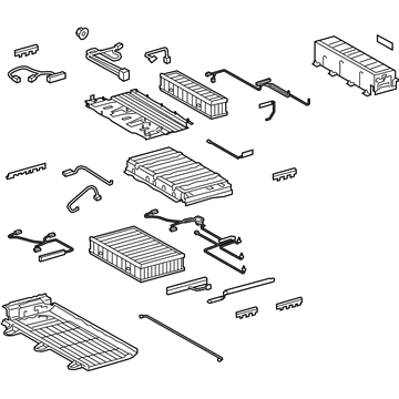 2016 Lexus LS600hL Car Batteries - G9510-50041