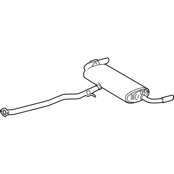 Lexus NX250 Exhaust Pipe - 17430-25301