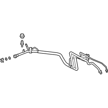 Lexus RX450hL A/C Hose - 88710-48810