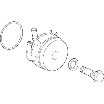 2023 Lexus IS350 Oil Cooler - 15700-38050