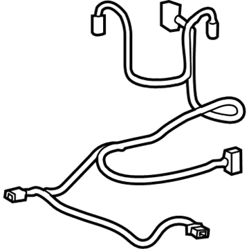 Lexus 82194-0E030 Wire, Rear Seat, LH