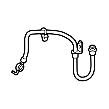 Lexus 90947-02K97 HOSE, FLEXIBLE