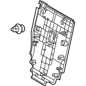 Lexus 71701-0E070 BOARD SUB-ASSY, RR S