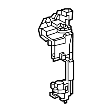 Lexus 16595-F0280 GUIDE, RADIATOR AIR