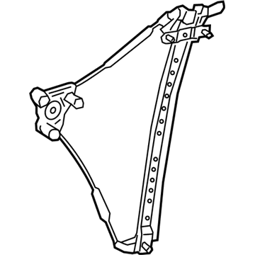 2021 Lexus LS500h Window Regulator - 69802-50050